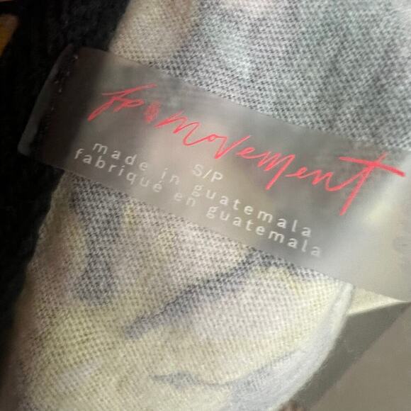 FREE PEOPLE Movement Inspire Layer Print Full Bloom Neon - Picture 7 of 7